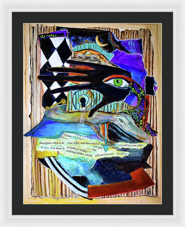 Nothing Is Hidden - Framed Print