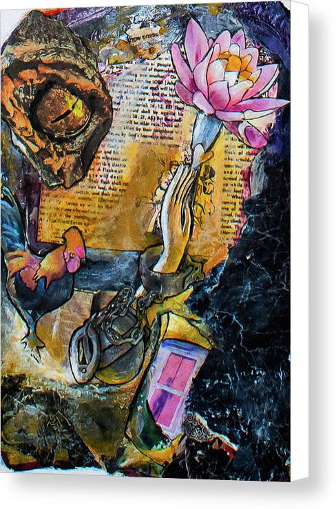 Paradise Lost - Paradise Regained, Escaped series - Canvas Print