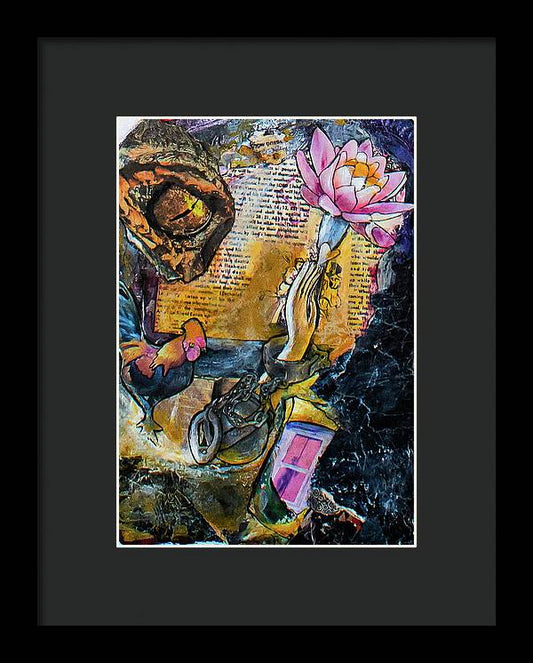 Paradise Lost - Paradise Regained, Escaped series - Framed Print