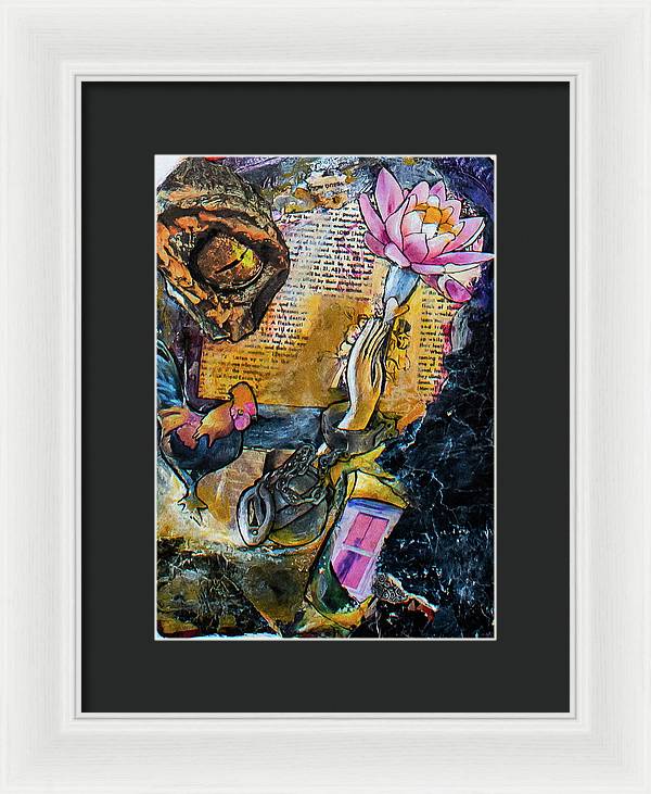 Paradise Lost - Paradise Regained, Escaped series - Framed Print
