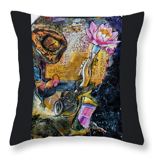 Paradise Lost - Paradise Regained, Escaped series - Throw Pillow