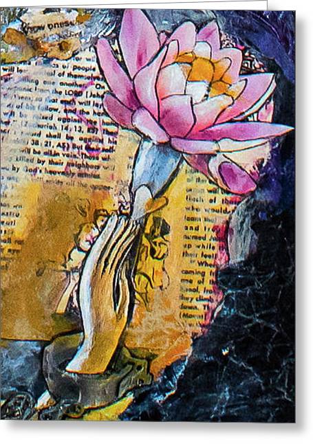 Paradise Lost - Paradise Regained, Escaped series - Greeting Card