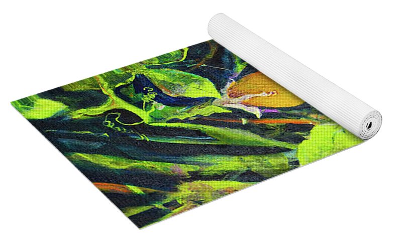 Passion Flower Vine - Wildflower series - Yoga Mat