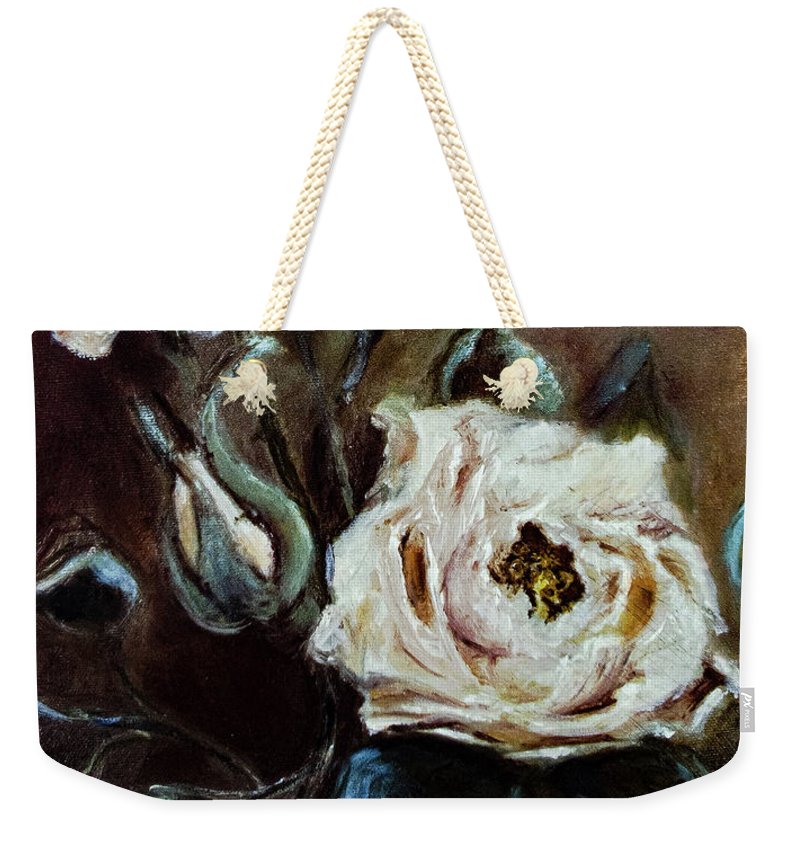Pink Roses and Regrets - Weekender Tote Bag