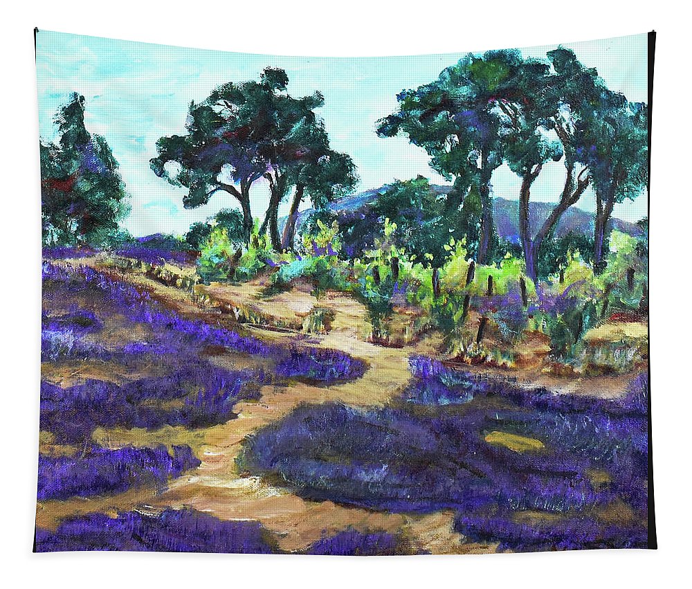 Provence France, Lavender - 'en plein air - Tapestry