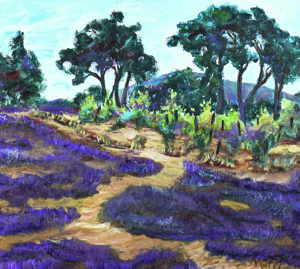 Provence France, Lavender - 'en plein air - Art Print