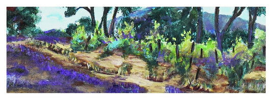 Provence France, Lavender - 'en plein air - Yoga Mat