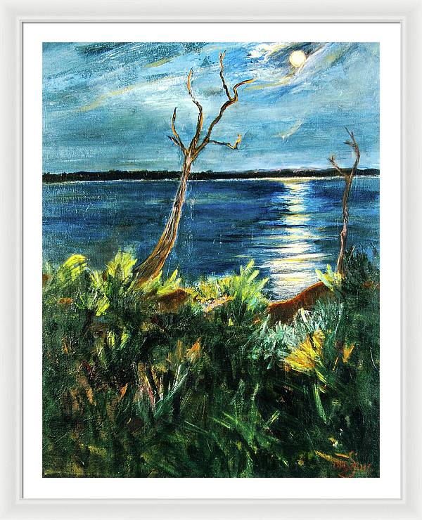 Reaching for the Moon - Framed Print