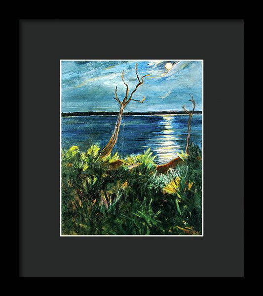 Reaching for the Moon - Framed Print