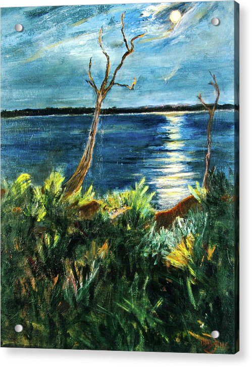 Reaching for the Moon - Acrylic Print