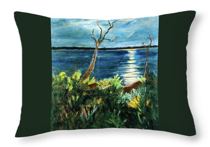 Reaching for the Moon - Throw Pillow
