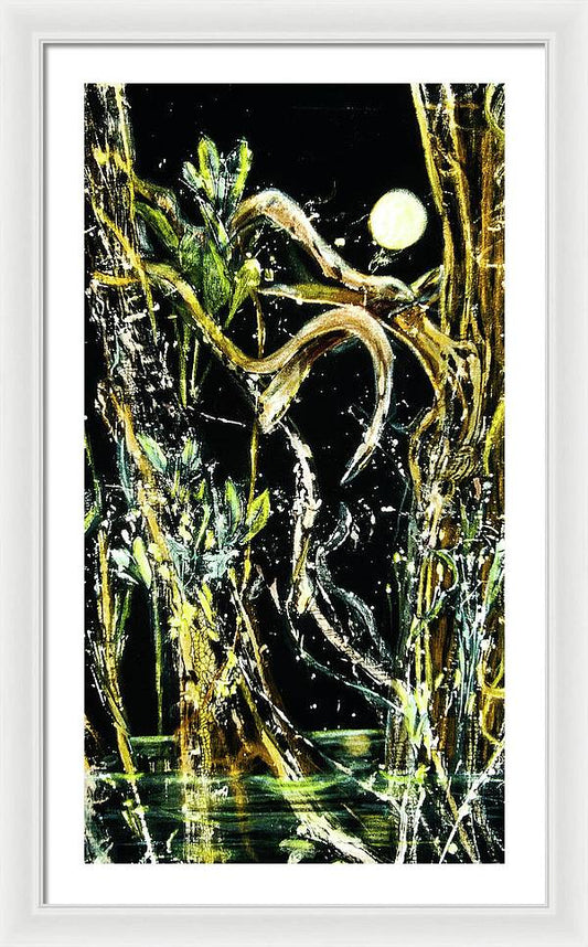 Serpent Moon, Drayton Island series - Framed Print