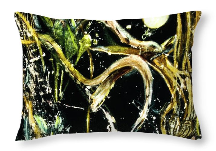 Serpent Moon, Drayton Island series - Throw Pillow