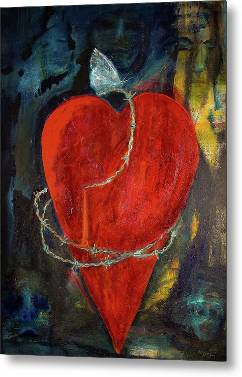 Shadow Work, the Helper - Metal Print