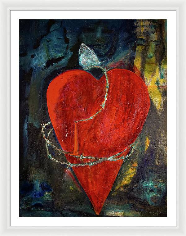 Shadow Work, the Helper - Framed Print