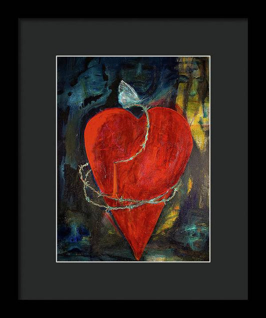 Shadow Work, the Helper - Framed Print