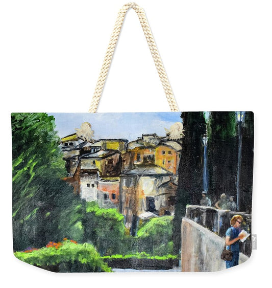 Somewhere in Rome, Italy - Weekender Tote Bag