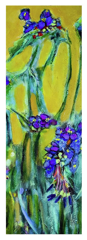 Spiderworts Wildflower - Yoga Mat