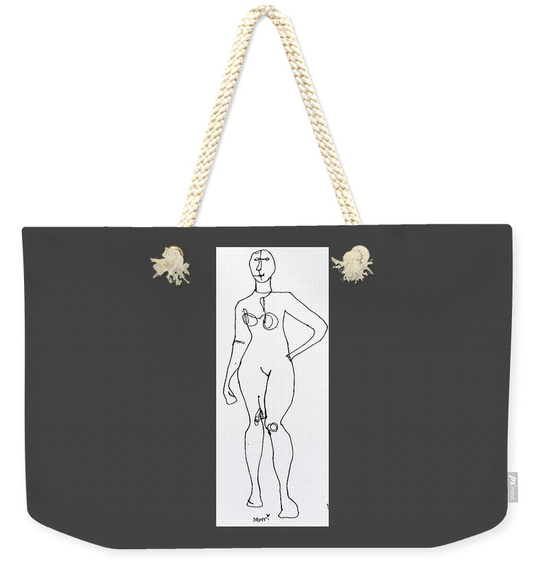 Contour figure 2 - Weekender Tote Bag