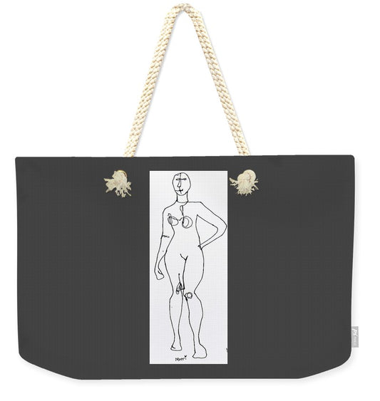 Contour figure 2 - Weekender Tote Bag