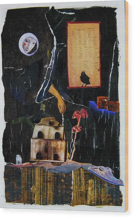 The Call - Escaped series, #VI - Wood Print