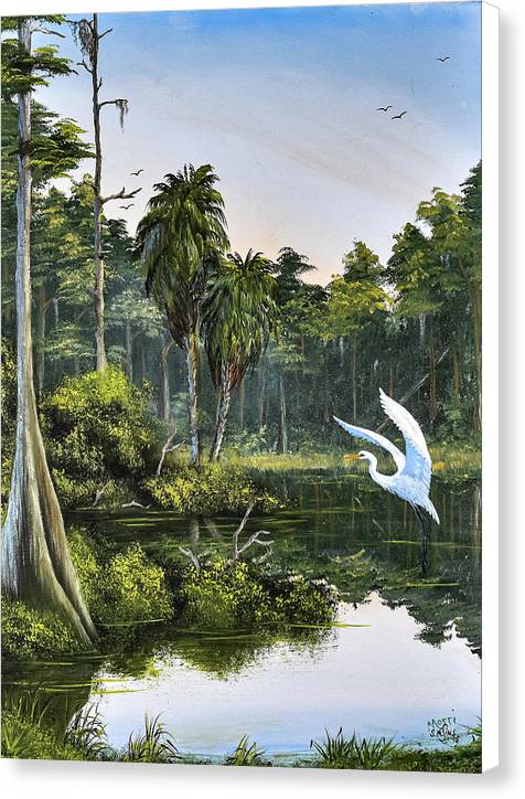 The Cove - early on - Canvas Print