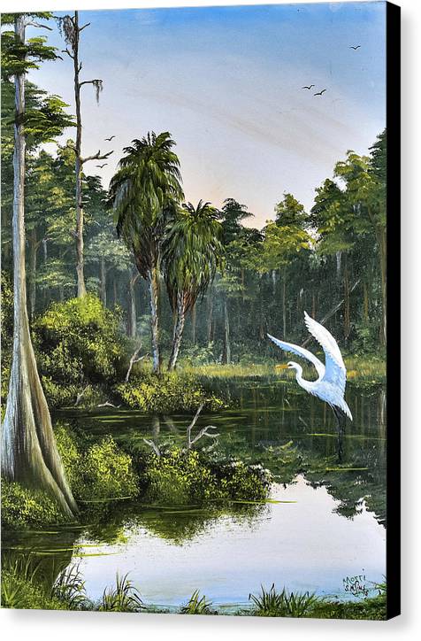 The Cove - early on - Canvas Print