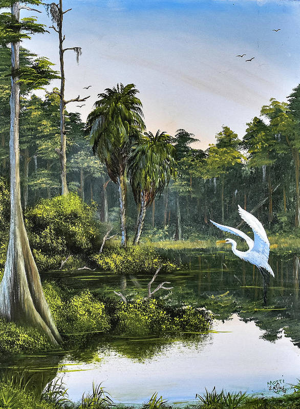 The Cove - early on - Art Print