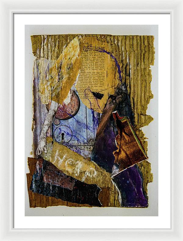 The Cry - Escaped series, #IV - Framed Print