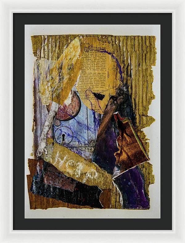 The Cry - Escaped series, #IV - Framed Print