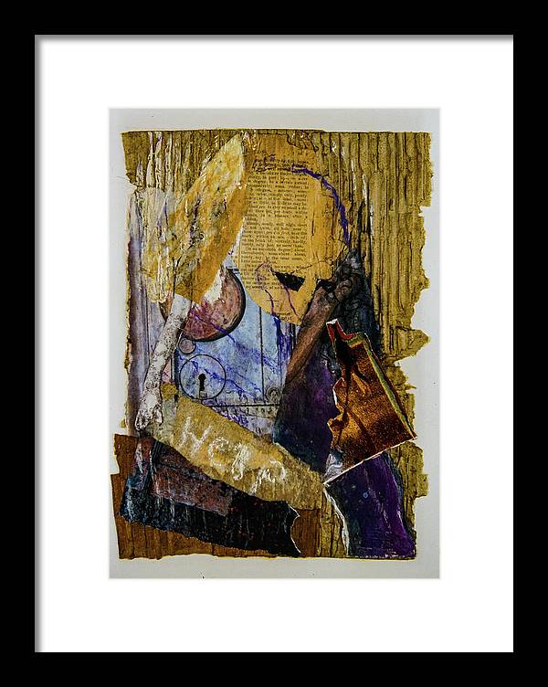 The Cry - Escaped series, #IV - Framed Print