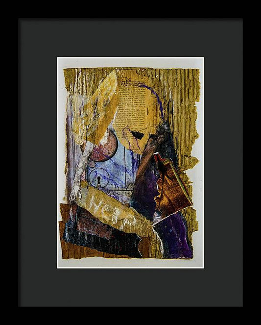 The Cry - Escaped series, #IV - Framed Print
