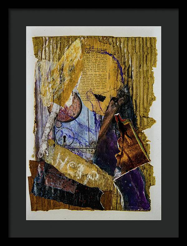 The Cry - Escaped series, #IV - Framed Print