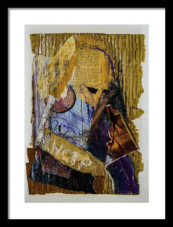 The Cry - Escaped series, #IV - Framed Print