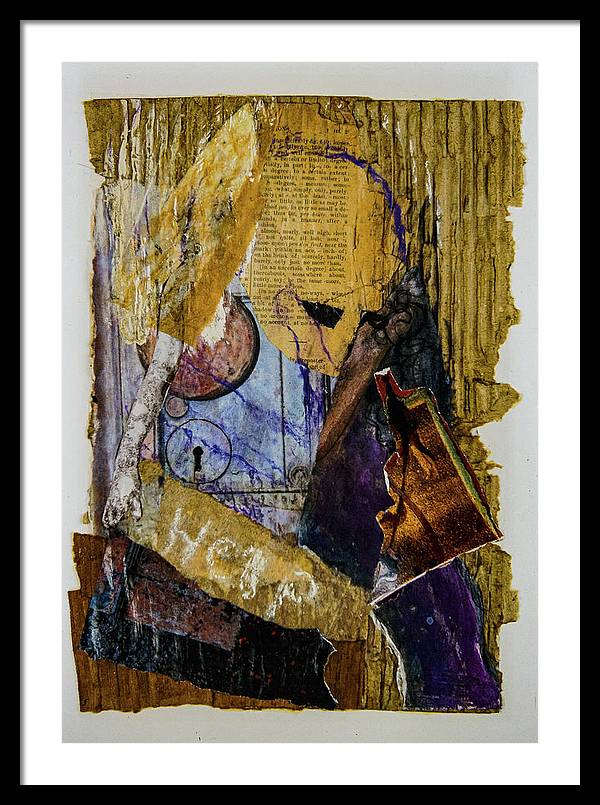 The Cry - Escaped series, #IV - Framed Print