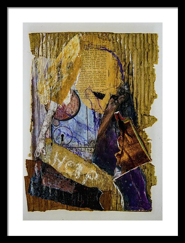 The Cry - Escaped series, #IV - Framed Print