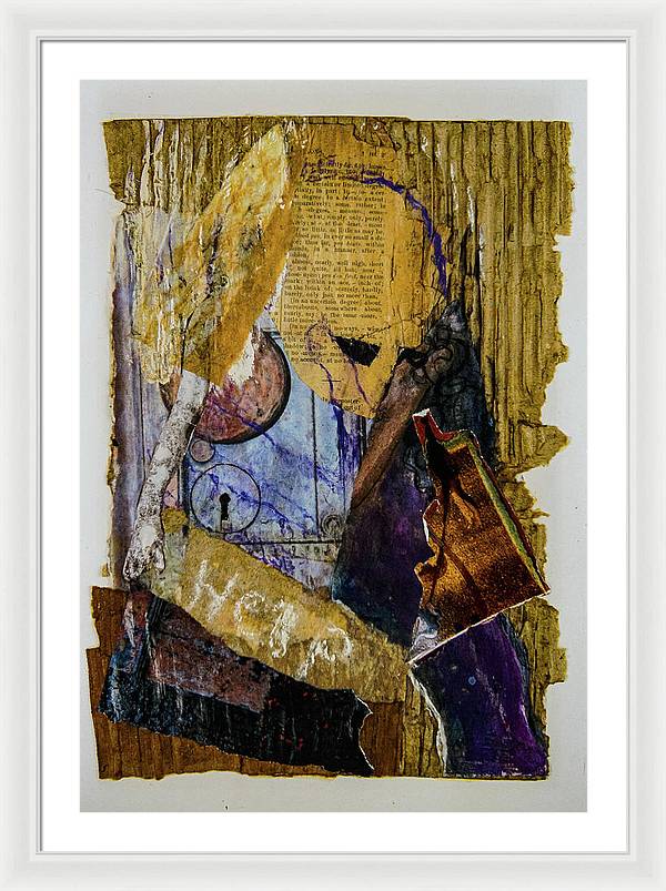 The Cry - Escaped series, #IV - Framed Print