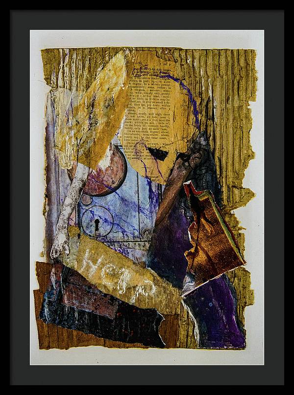 The Cry - Escaped series, #IV - Framed Print