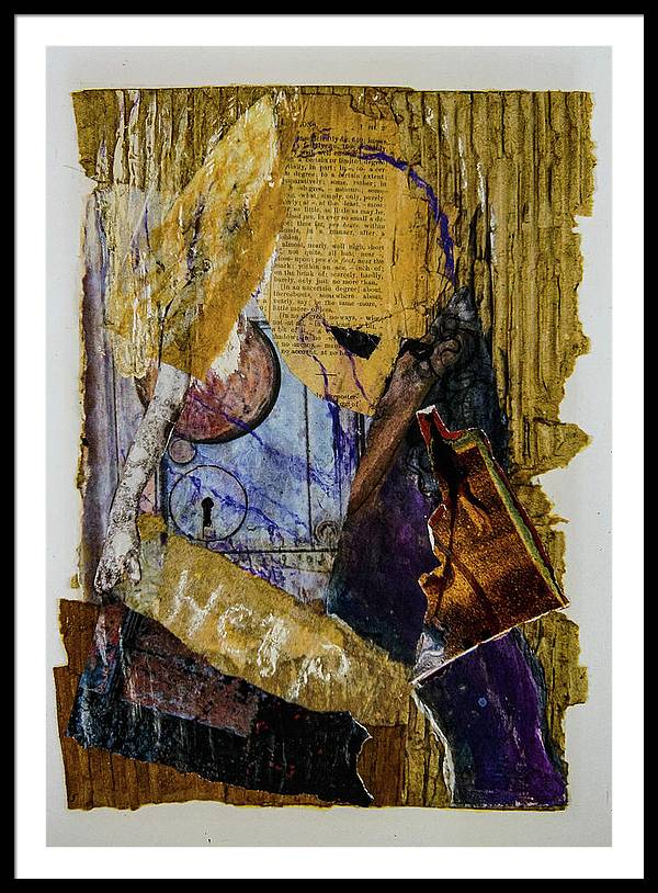 The Cry - Escaped series, #IV - Framed Print