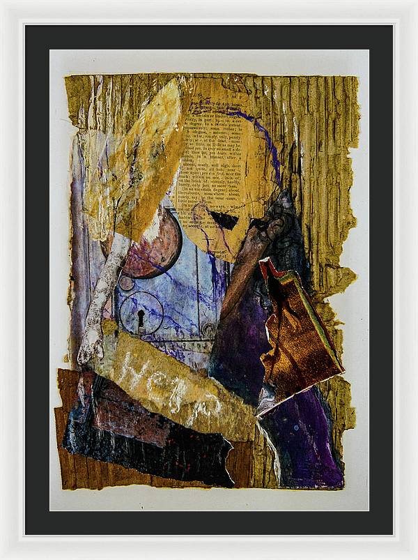 The Cry - Escaped series, #IV - Framed Print