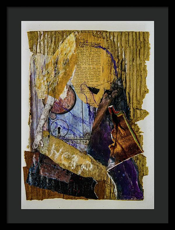 The Cry - Escaped series, #IV - Framed Print