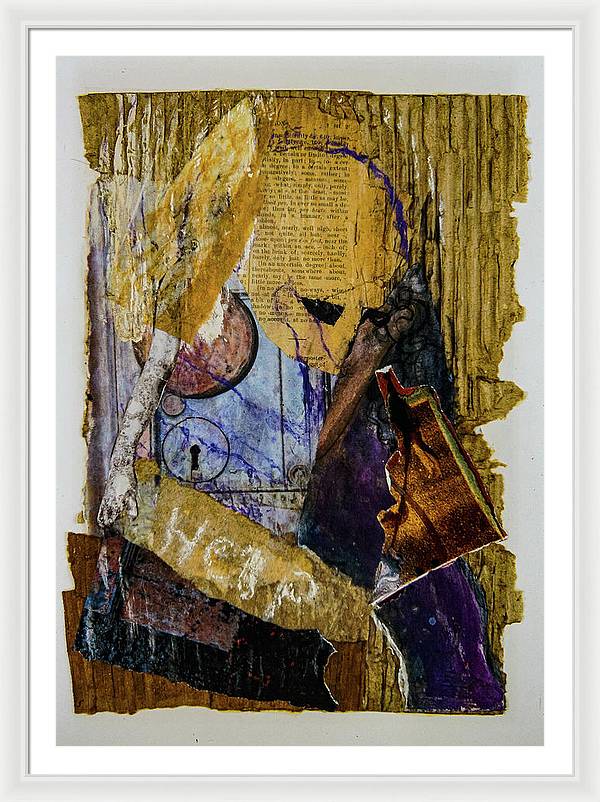 The Cry - Escaped series, #IV - Framed Print
