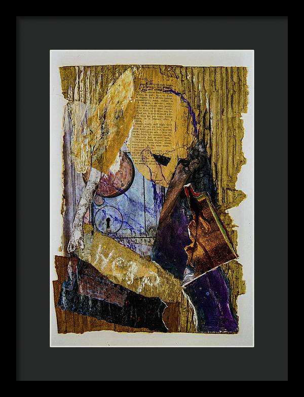 The Cry - Escaped series, #IV - Framed Print