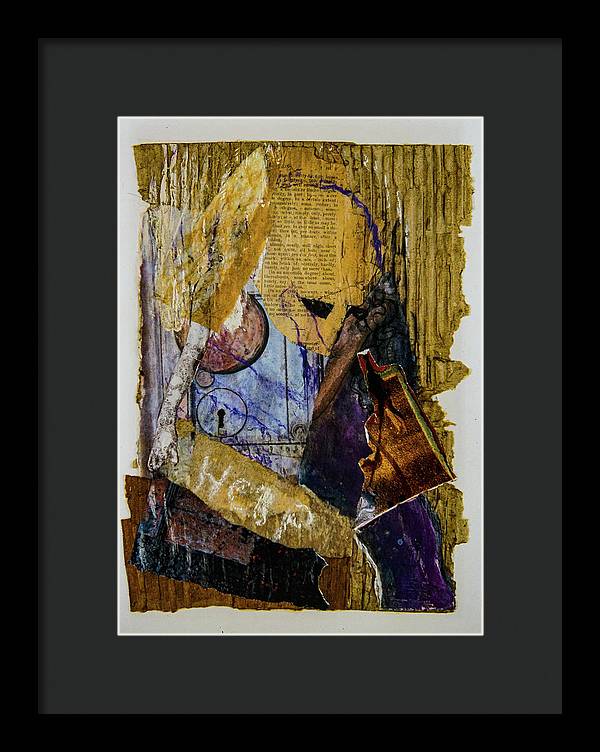 The Cry - Escaped series, #IV - Framed Print