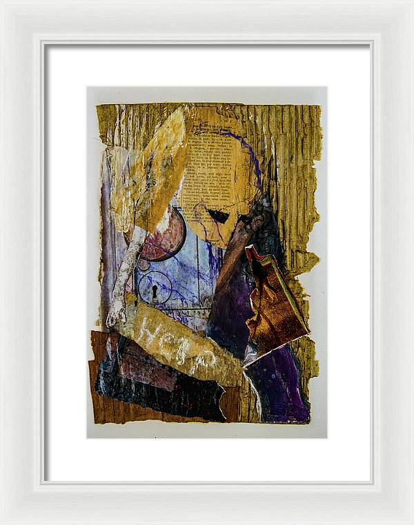 The Cry - Escaped series, #IV - Framed Print