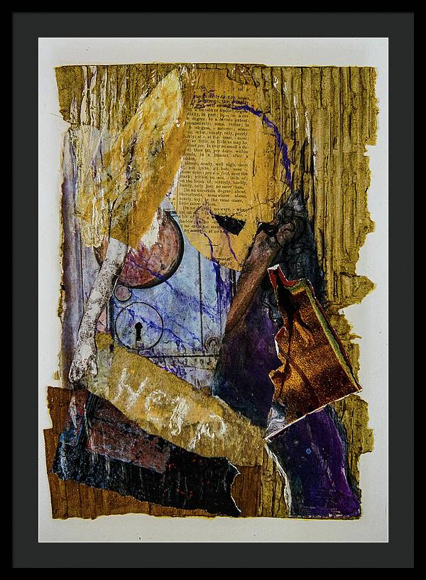 The Cry - Escaped series, #IV - Framed Print