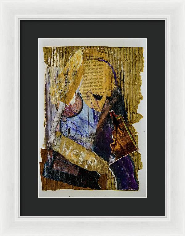 The Cry - Escaped series, #IV - Framed Print