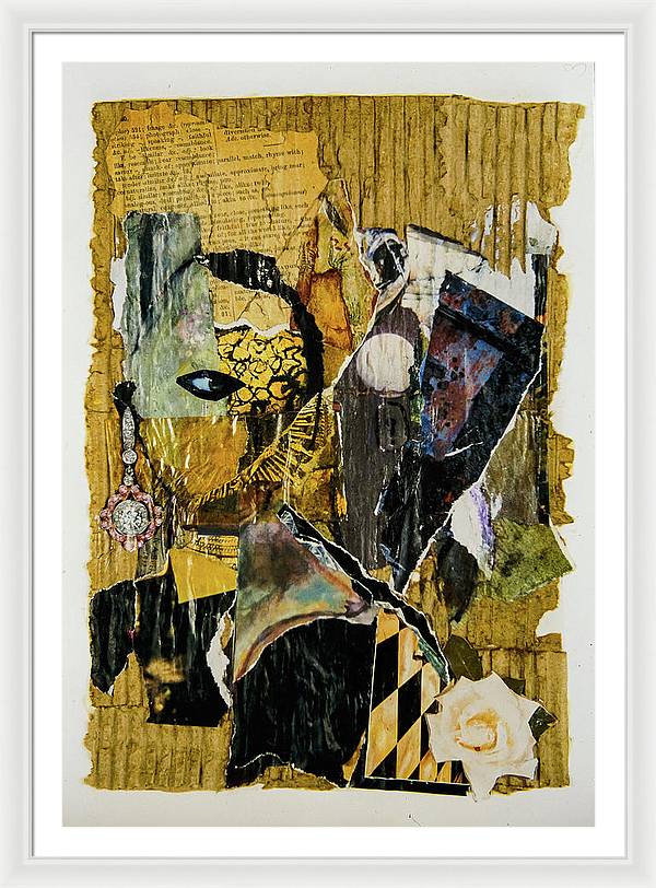 The Door - Escaped series, #V - Framed Print