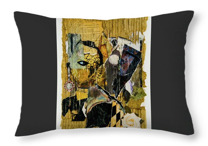The Door - Escaped series, #V - Throw Pillow