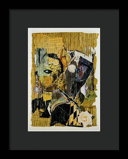 The Door - Escaped series, #V - Framed Print